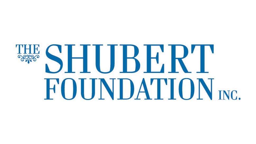 a logo for the Shubert Foundation